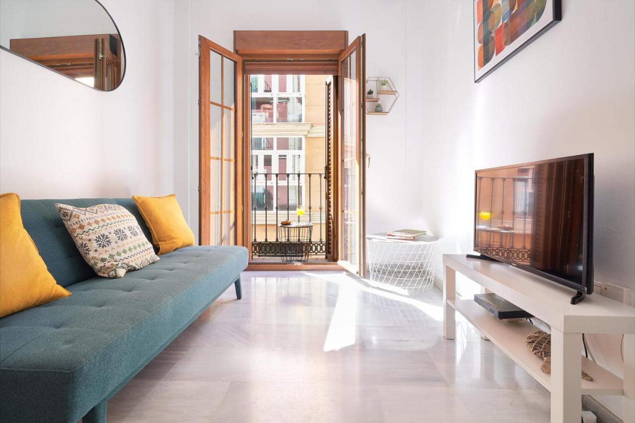 Apartamento En El Centro, Tranquilo Y Luminoso 马拉加 外观 照片