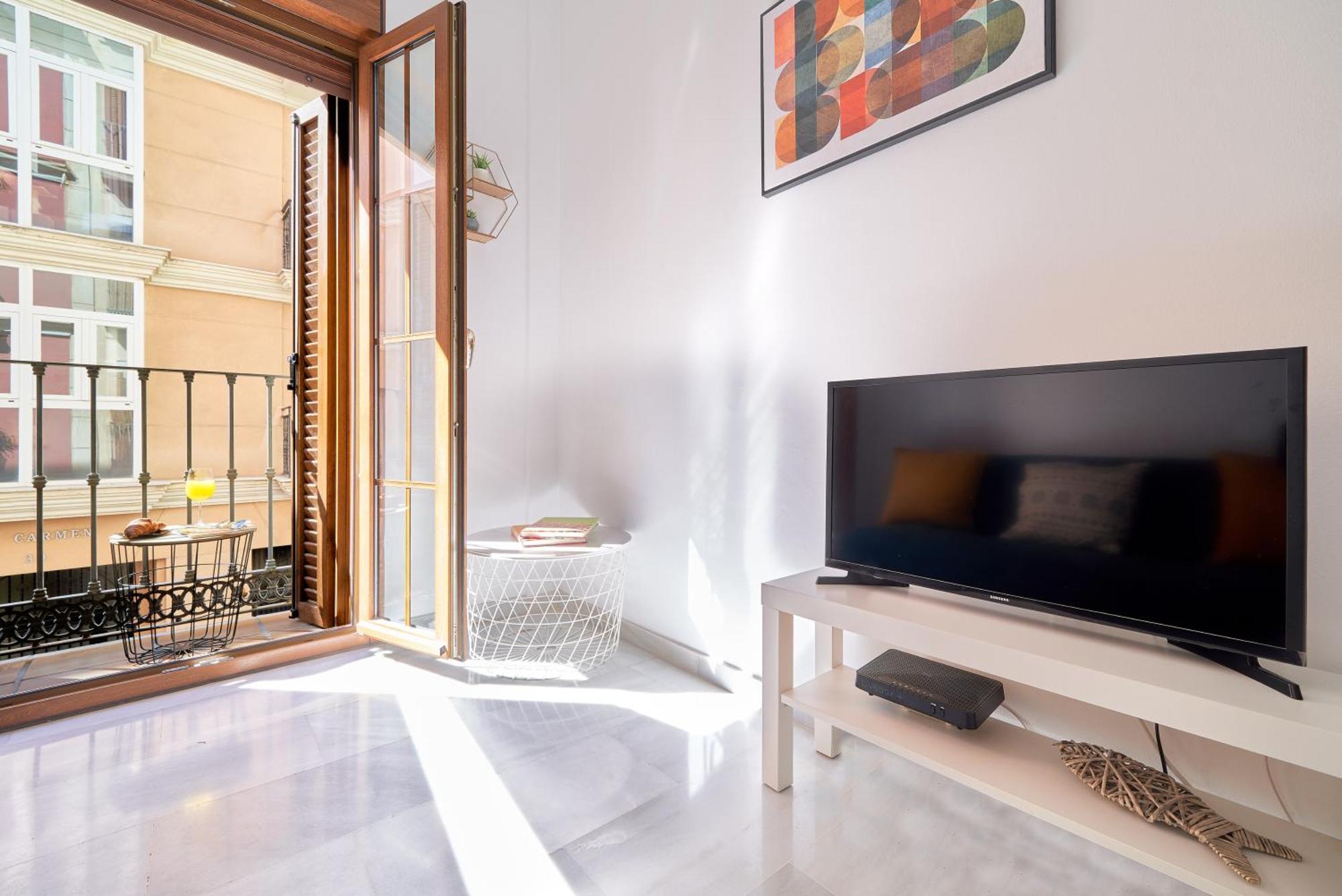 Apartamento En El Centro, Tranquilo Y Luminoso 马拉加 外观 照片